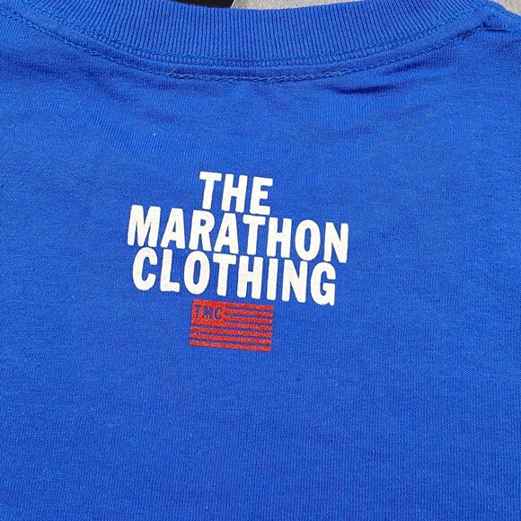 The Marathon Clothing Shirt Mens Small Blue Crenshaw Graphic Tee TMC T-Shirt - Picture 5 of 11